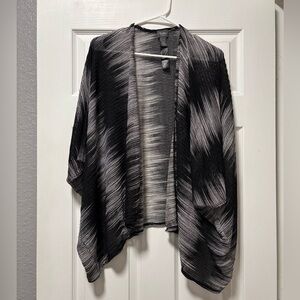 Elegant Black and Gray Women's Jacket